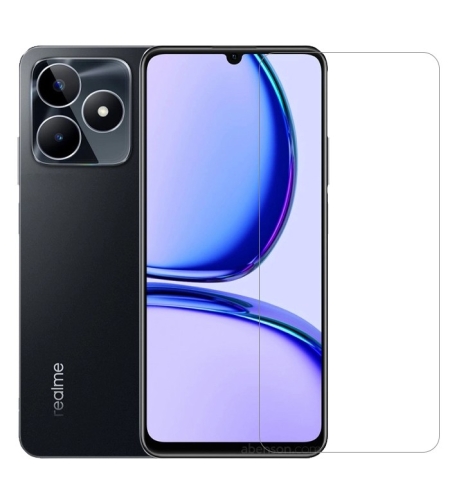 Folie Sticla Securizata pentru Realme C53, Flippy, Sticla de protectie Compatibila cu Realme C53, 2.5D, HD, Transparenta