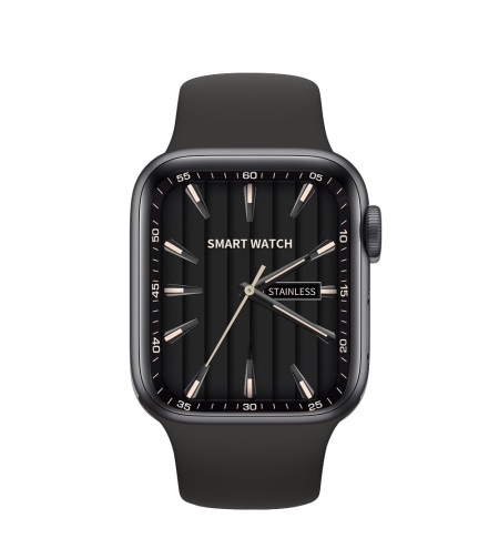 Ceas Smartwatch, Flippy, S9 Max Business Edition, tehnologie NFC, Apeluri Bluetooth, incarcare Wireless, afisaj 2.01 inch, rezolutie 240 x 296 mm, 10+ zile Autonomie, Negru