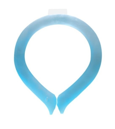 Dispozitiv De Racorire Tip Guler, Flippy, Pentru Scaderea Temperaturii Corpului, Cu Racire Rapida, Reutilizabil, Non-Toxic, TPU, Diametru de 120 mm