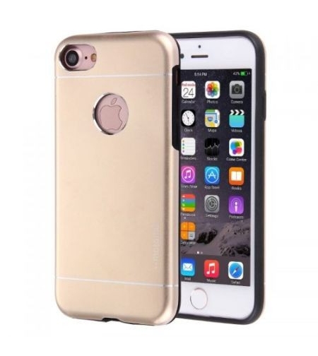 Husa Apple iPhone 7 Plus Motomo V2 Auriu