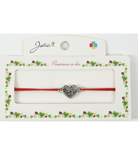Martisor Bratara cu 2 Noduri Elastica, model 4