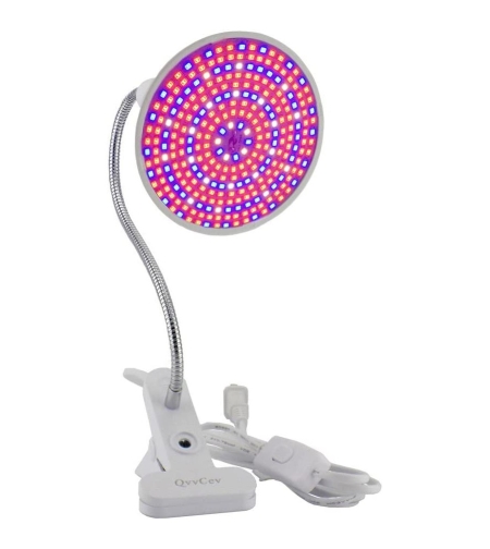 Lampa pentru cresterea plantelor de interior, Flippy, nu emana caldura, 290 leduri, 2 culori , prindere cu clips, 46x11.5x9.2 cm
