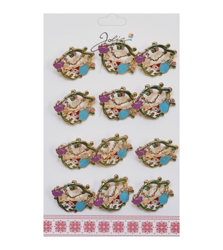 Set 12 Brose Martisor Castelul din Povesti