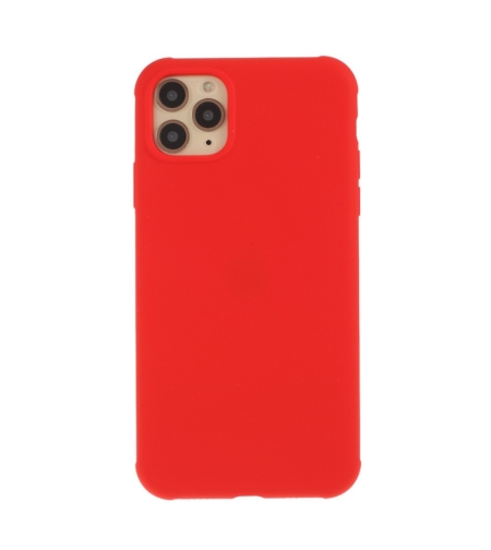 Husa protectie compatibila cu Apple iPhone 11 Pro Liquid Silicone Case Rosu