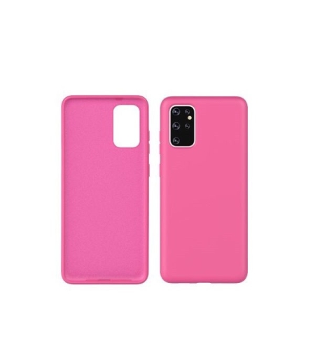 Husa protectie Flippy compatibila cu Samsung Galaxy S21 Ultra Liquid Silicone Case, Fuchsia