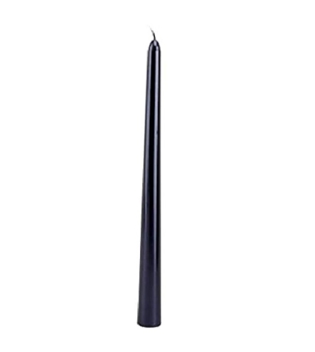 Lumanare Decorativa, Flippy, pentru Masa, 25 cm, din Parafina, fara Fum, Ardere 7.5h, Negru