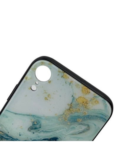 Husa protectie pentru Apple iPhone XR Soft Acryl TPU Marble Model 1