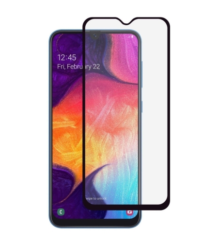 Folie Sticla Samsung Galaxy A50, Full Glue, Negru