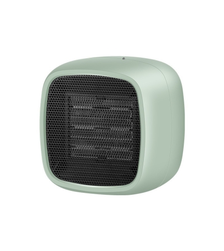Mini radiator electric portabil Flippy, 800 W, 2 trepte, 150x120x175 mm, verde