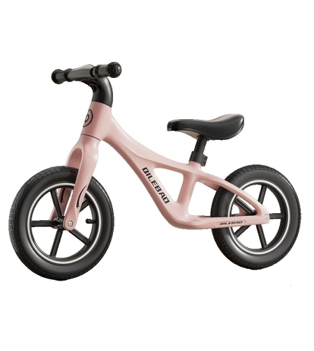 Bicicleta pentru Copii, Flippy, Fara Pedale, Pentru 2-6 Ani, 2 Roti Silentioase, Sa Reglabila 43 - 58 cm, din Plastic si Fibra de Sticla, 88 x 56 x 43 cm, Roz