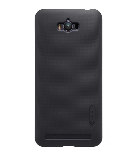 Husa Asus Zenfone Max Nillkin Frosted Shield Negru + Folie de protectie