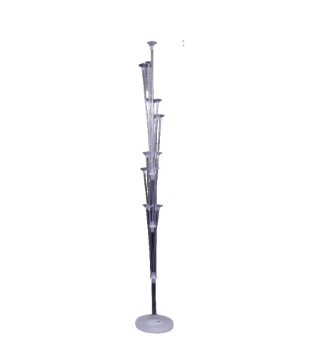 Suport pentru Baloane, Flippy, cu Un Strat, pentru 19 Baloane, 160 cm, Transparent