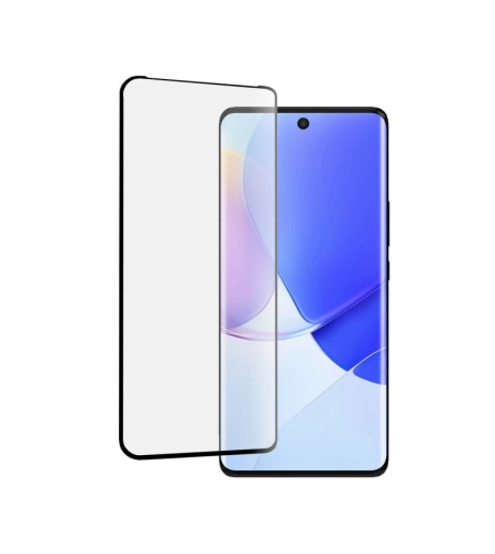 Folie Sticla securizata curbata Flippy® compatibila cu Huawei Nova 9 Full Glue Negru