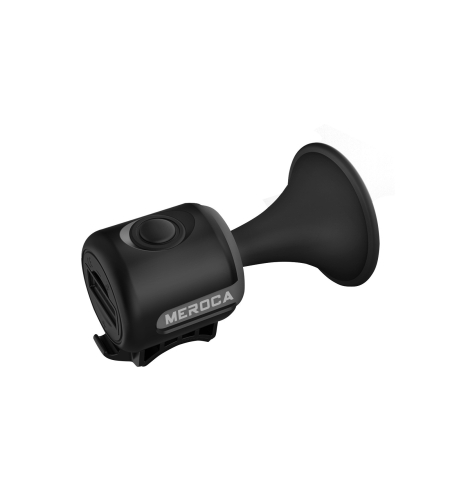 Claxon electric pentru bicicleta, Flippy, rezistent la apa, 120 dB, negru