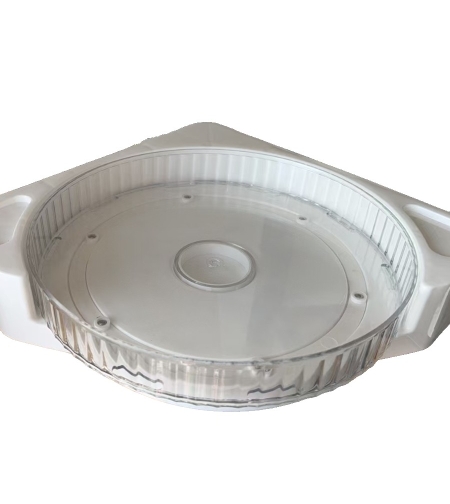 Suport Depozitare, Flippy, din Plastic, Rotativ 360 grade, Montare fara Perforatii, pentru Baie/Bucatarie, Alb