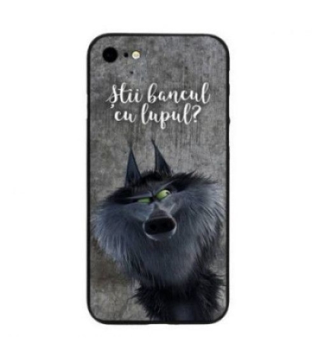 Husa Apple iPhone 8 Multicolor Mesaj Lup