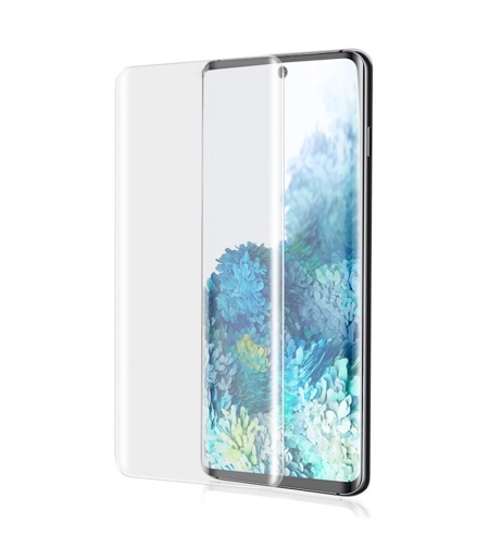 Folie Sticla Curbata, compatibila cu Samsung S20, Flippy