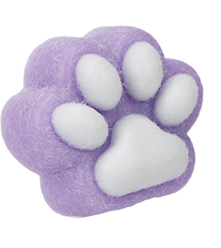Jucarie Interactiva Squishy, Flippy, Model Cat Paw, Squeeze Pinch Family, Revenire Lenta, din TPR, +3 Ani, 7.5 cm, Textura Puf, Mov