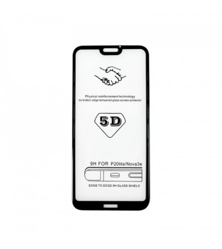 Folie Sticla Apple iPhone 8 4D/5D Negru