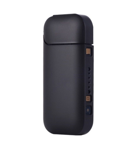 Husa Flippy pentru IQOS 2.4 Plus, Capac de Protectie, Anti Soc si Zgarieturi, Full Body, din Plastic, 11.5 x 5 x 2.3 cm, Negru