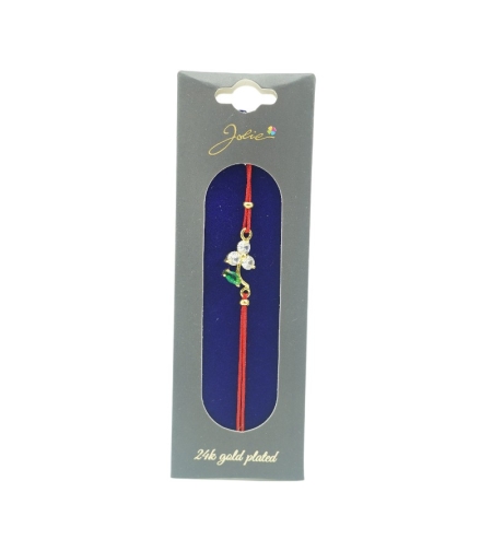 Bratara Placata cu Aur 24k Floare cu Pietre