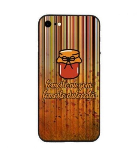 Husa Apple iPhone 7 Plus Multicolor Mesaj Gem