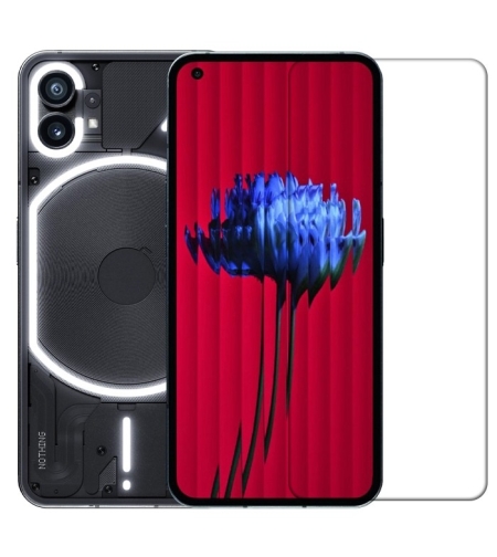 Folie Sticla Securizata pentru Nothing Phone 1, Flippy, Sticla de protectie Compatibila cu Nothing Phone 1, 2.5D, HD, Transparenta