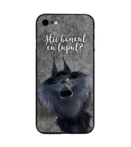 Husa Apple iPhone 7 Multicolor Mesaj Lup