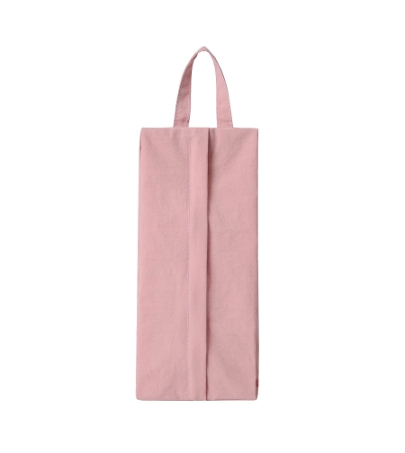 Geanta de Depozitare, Flippy, Pentru Haine Mici, Lenjerie, Sosete, Cosmetice, Impermeabila, cu Maner, 10x20x3 cm, Roz