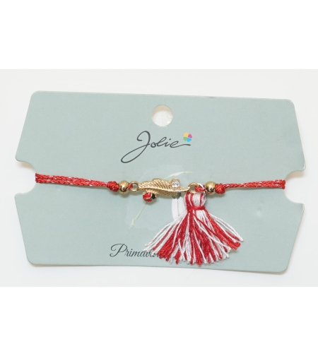 Martisor Bratara Ciucure cu Pandantiv, Model 14