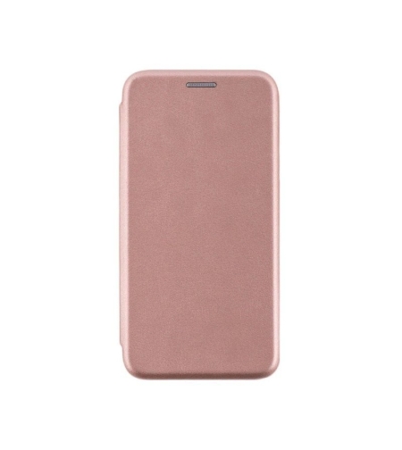 Husa de protectie Flippy compatibila cu Apple iPhone 11 Pro Max Magnet Book Case Roz-Auriu