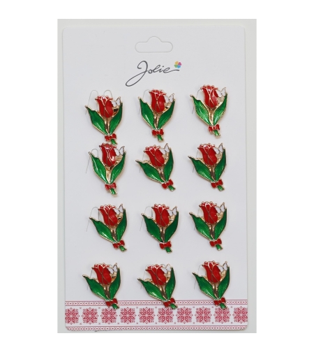 Set 12 Brose Martisor Primavara Lalea