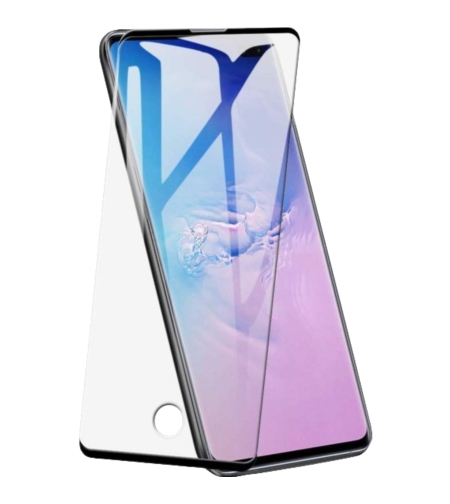 Folie Sticla curbata securizata Flippy compatibila cu Samsung S21 Ultra Full Glue Negru