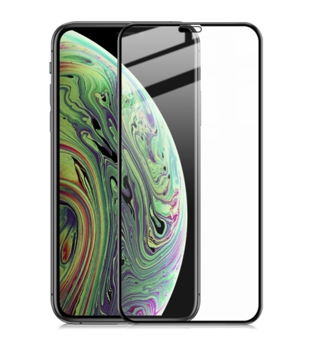 Folie Sticla Flippy® compatibila cu Apple iPhone X/XS 111D Negru