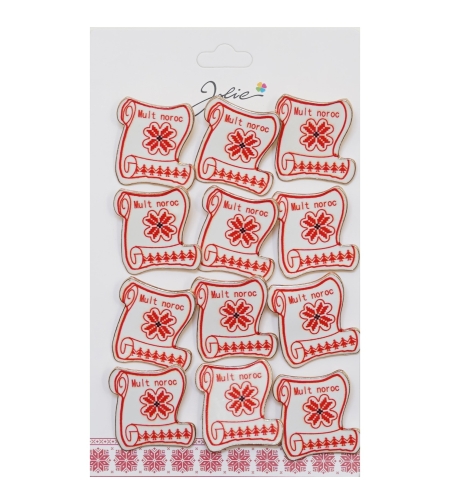 Set 12 Brose Martisor Primavara Papirus Mult Noroc
