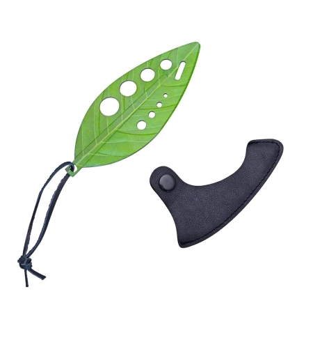 Tocator manual pentru ierburi Flippy, instrument de curatat frunze, tocator, margini ascutie, 9 gauri de diferite dimensiuni, multifunctional, material otel inoxidabil, rezistent la rugina, 14 x 5.5 cm, verde
