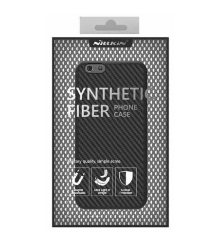 Husa Apple iPhone 7 Nillkin Synthetic Fiber Negru