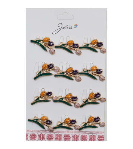 Set 12 Brose Martisor Primavara Buchet 3 Lalele