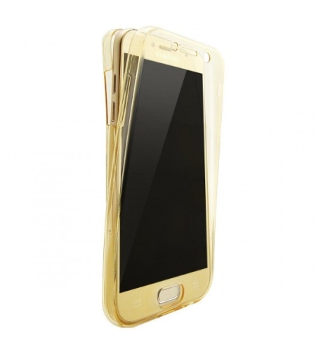 Husa de protectie Flippy® pentru Samsung A7 2017 Full Tpu 360 Auriu