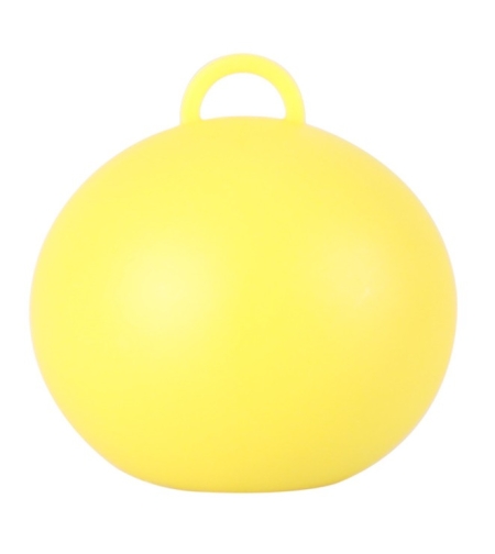 Greutate pentru Baloane, Flippy, Accesoriu Petrecere, 5.5x5.5 cm, 120 g, Galben