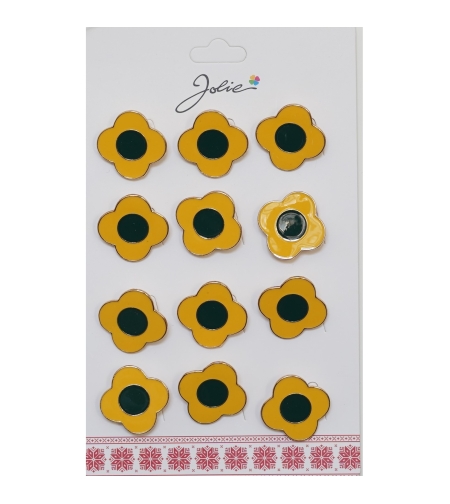Set 12 Brose Martisor pentru Copii Floare