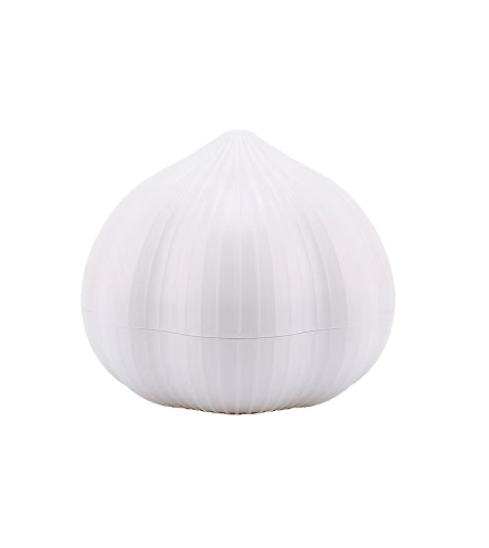 Presa Manuala pentru Usturoi, Flippy, Model Usturoi, 7 x 7.5 cm, din Plastic, Alb