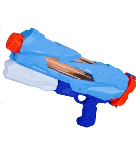 Pistol cu Apa pentru Copii, Rezervor, Pentru Piscina/Plaja, Flippy, 6ani+,  5 duze, Quick Fill, Albastru, 800ML