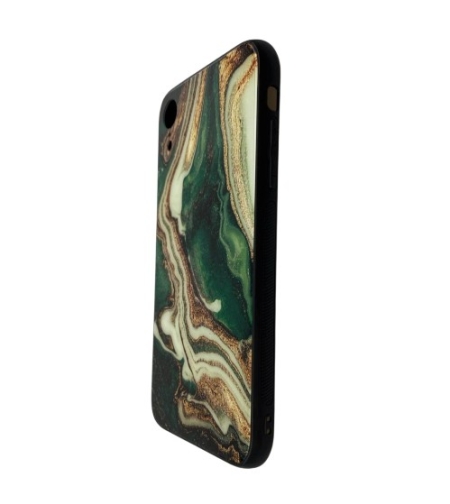 Husa protectie pentru Apple iPhone XR Soft Acryl TPU Marble Model 3