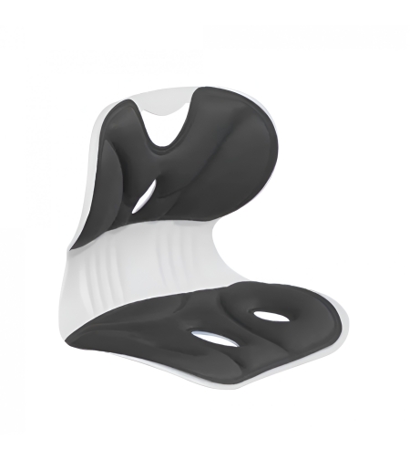 Suport pentru Scaun, Flippy, pentru Corectarea Posturii, Portabil, Ergonomic, Ameliorare Durere, Respirabil, 32x29x28 cm, Marime S, Negru