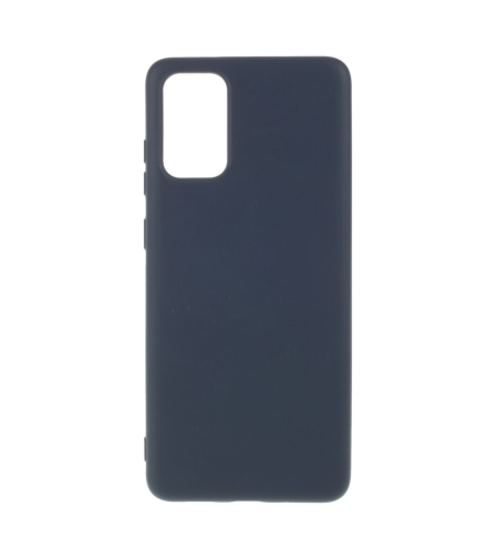 Husa protectie compatibila cu Samsung S20 Plus Liquid Silicone Case Albastru inchis