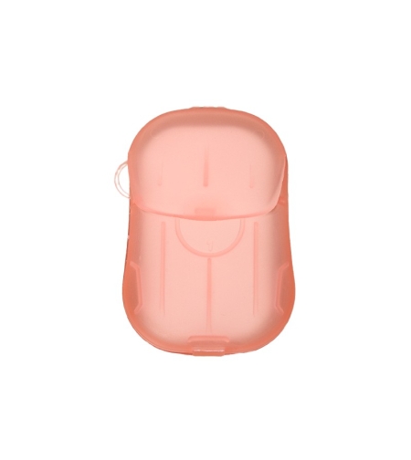 Mini Cutie de Sapun din Hartie, Flippy, de Unica Folosinta, Portabila, Potrivit pentru Calatorii, 20 buc, Portocaliu