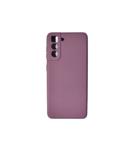 Husa protectie Flippy compatibila cu Samsung S21 5G Liquid Silicone Case Mov