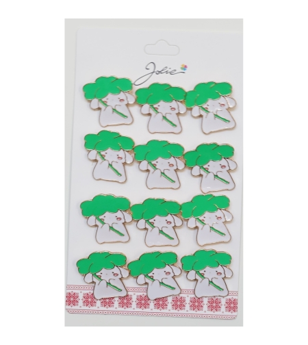 Set 12 Brose Martisor Iepure sub Trifoi