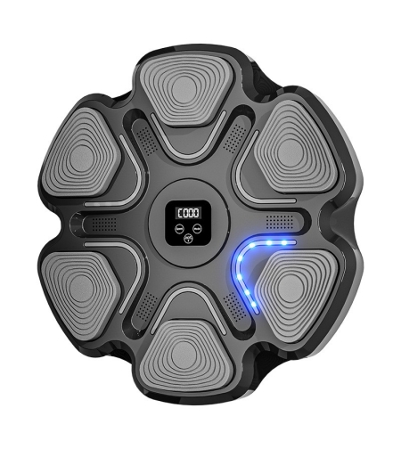 Aparat Box Cu Muzica, Montabil pe Perete, Flippy, Negru, Difuzor, Bluetooth, Iluminare LED, 38 x 27 x 32 cm, Manusi Incluse